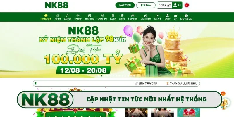 Cập nhật tin tức mới nhất hệ thống